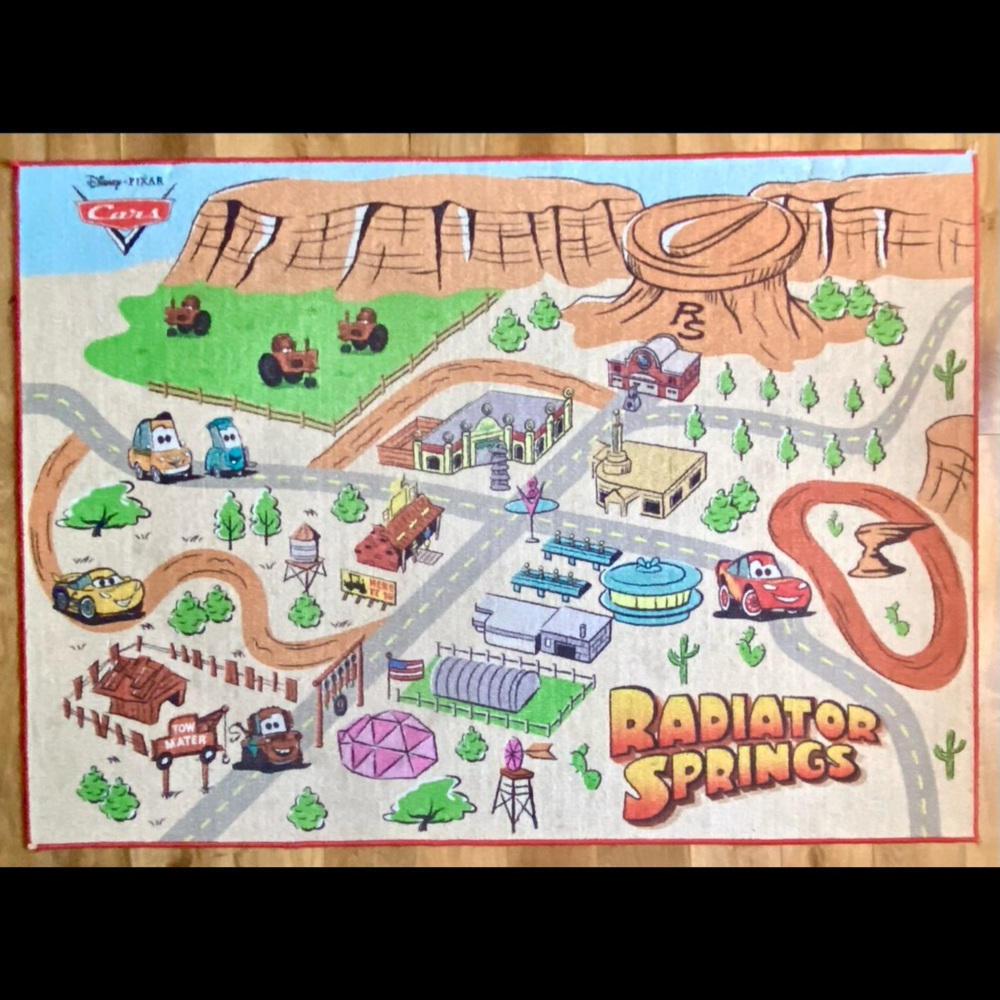 Disney Cars area rug
